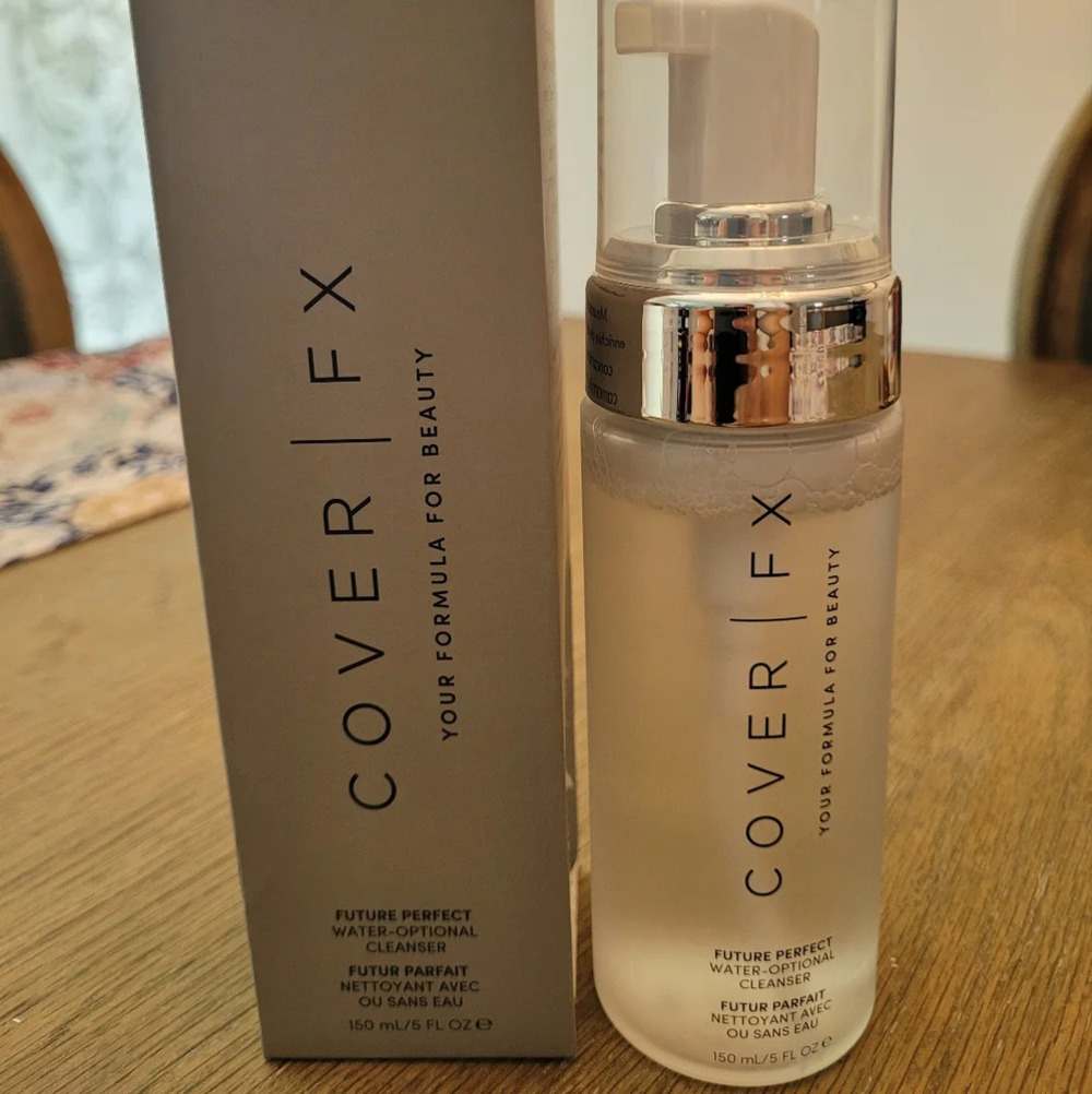 Cover FX Future Perfect Water-Optional Cleanser ▪︎New in Box▪︎ 5 oz full size